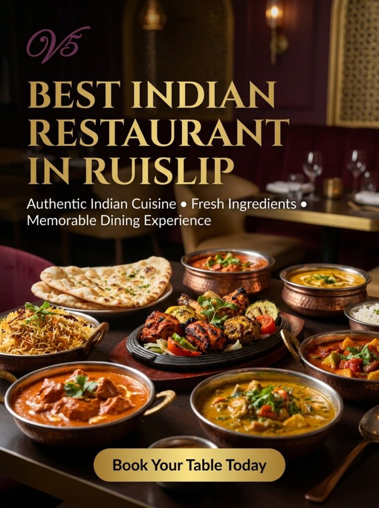 Best Indian restaurant in Ruislip
